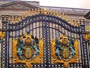 Royal Coat of Arms in London England